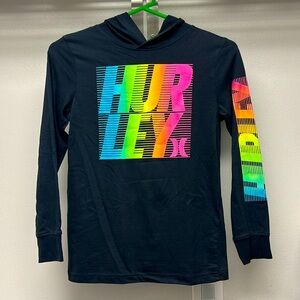 NWOT Hurley youth long-sleeved tee hoodie
